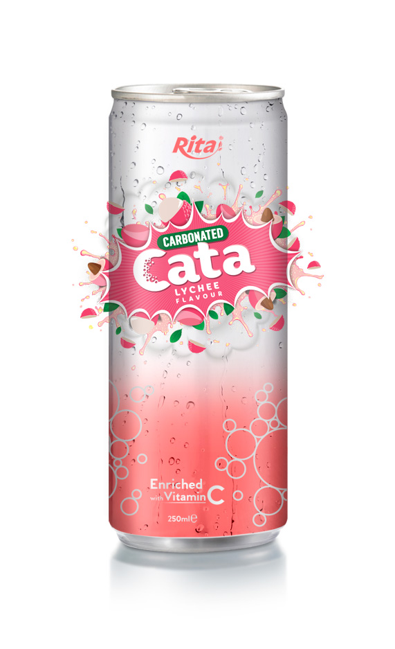 250ml Carbonated Lychee Flavor Drink
